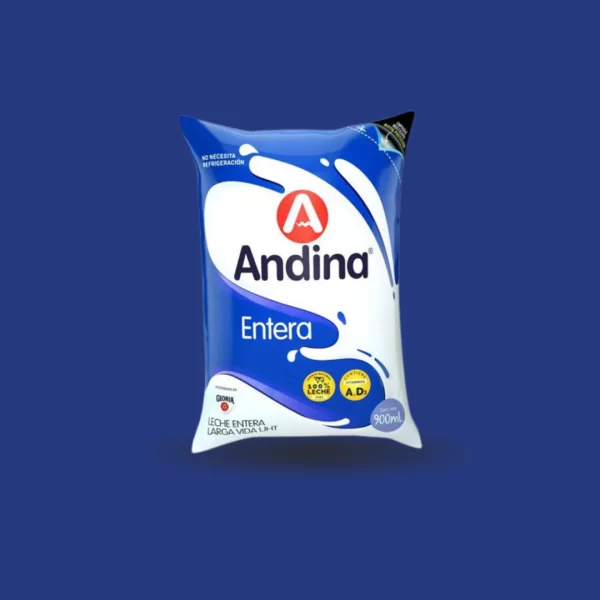 Empaque flexible para bebidas. Empaque para leche.